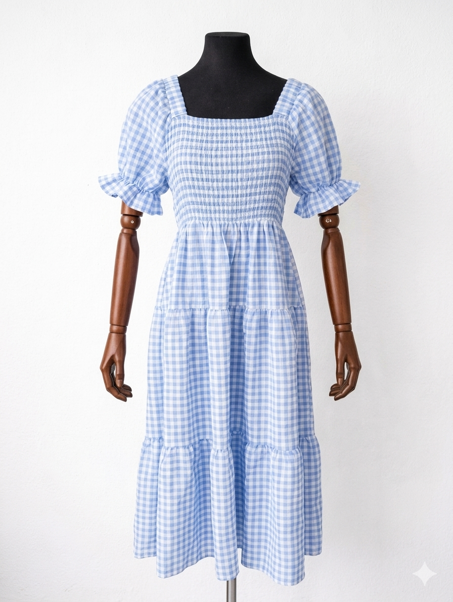 Vestido xadrez