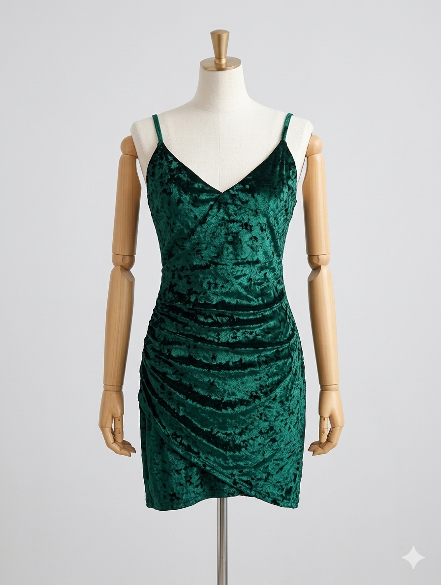 Vestido veludo 