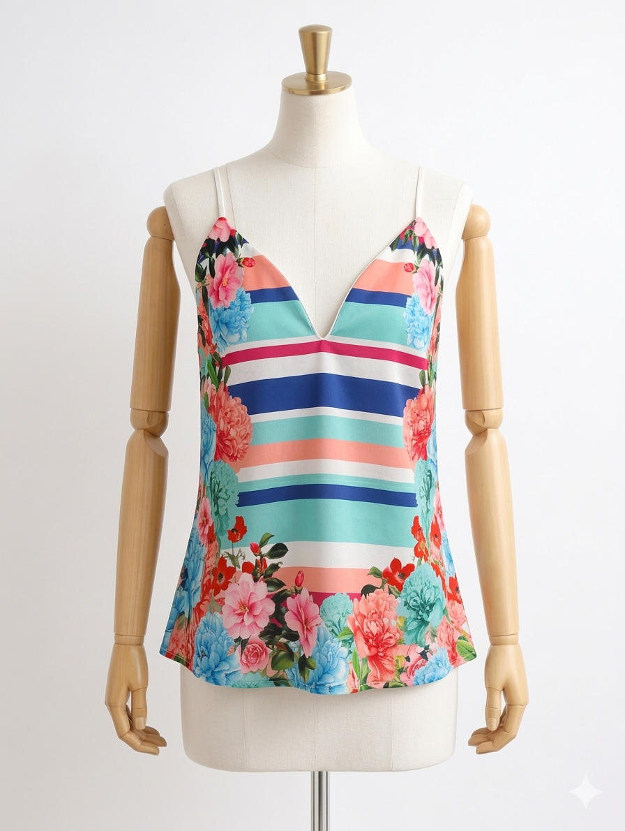 Blusinha de alcinha.