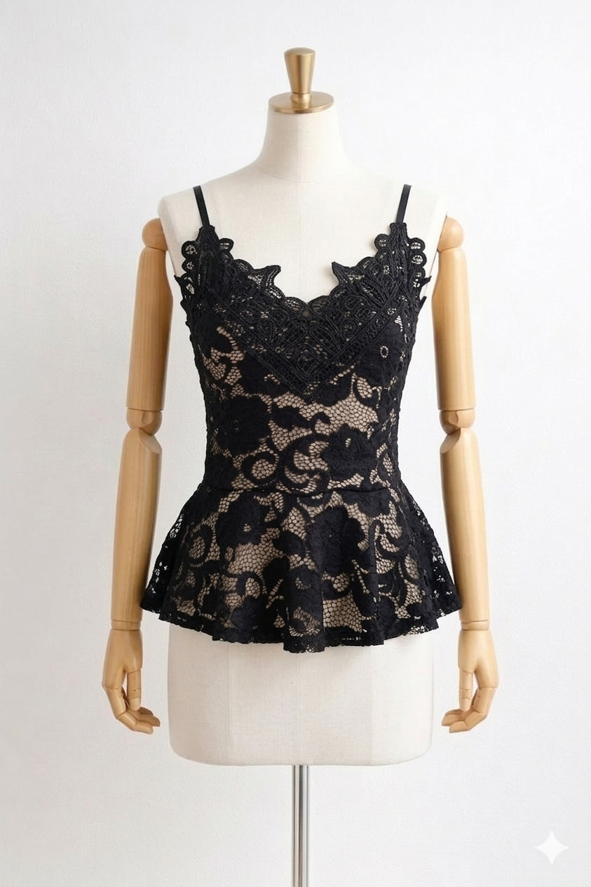 Blusinha de renda