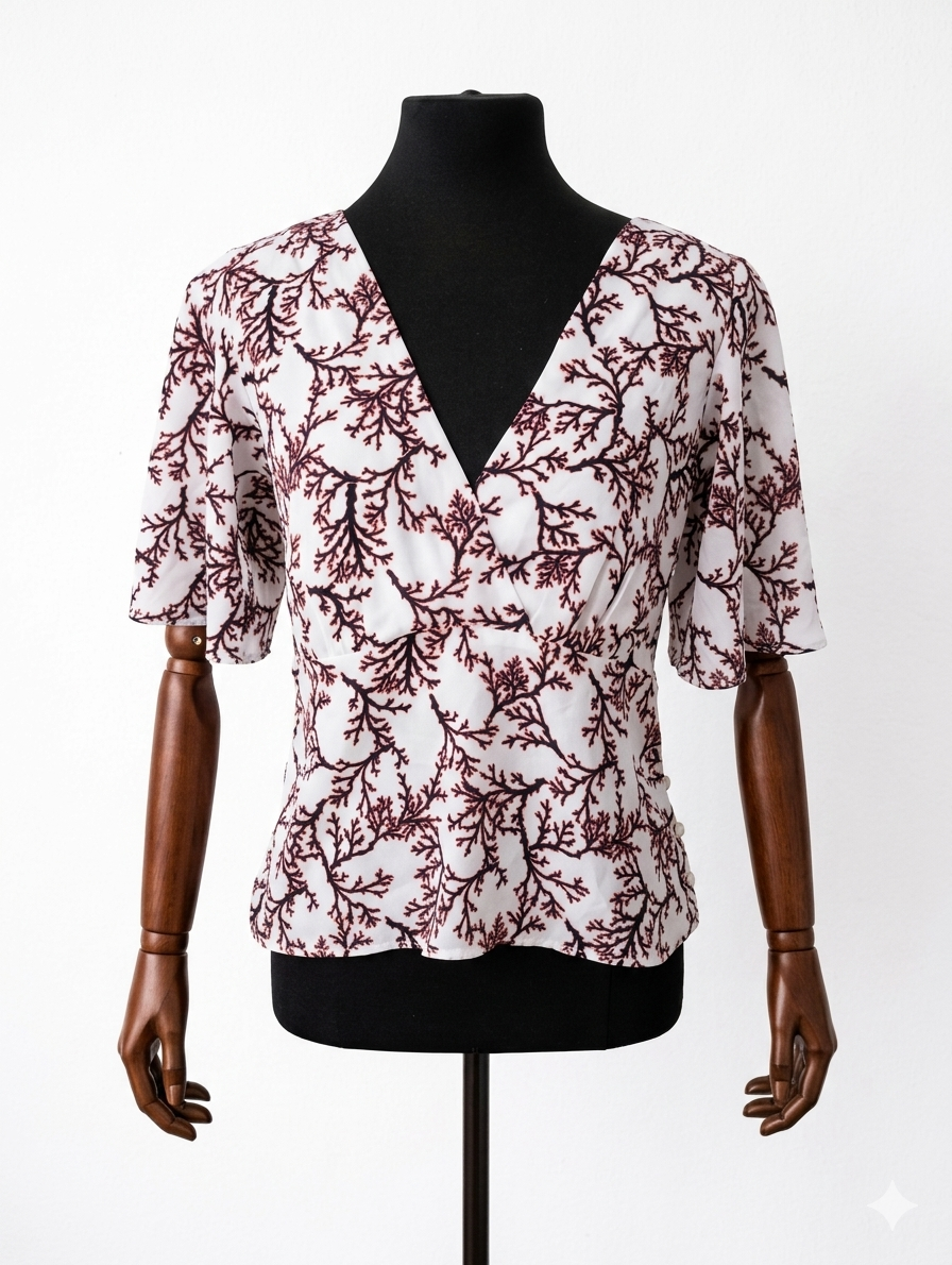 Blusa com estampado