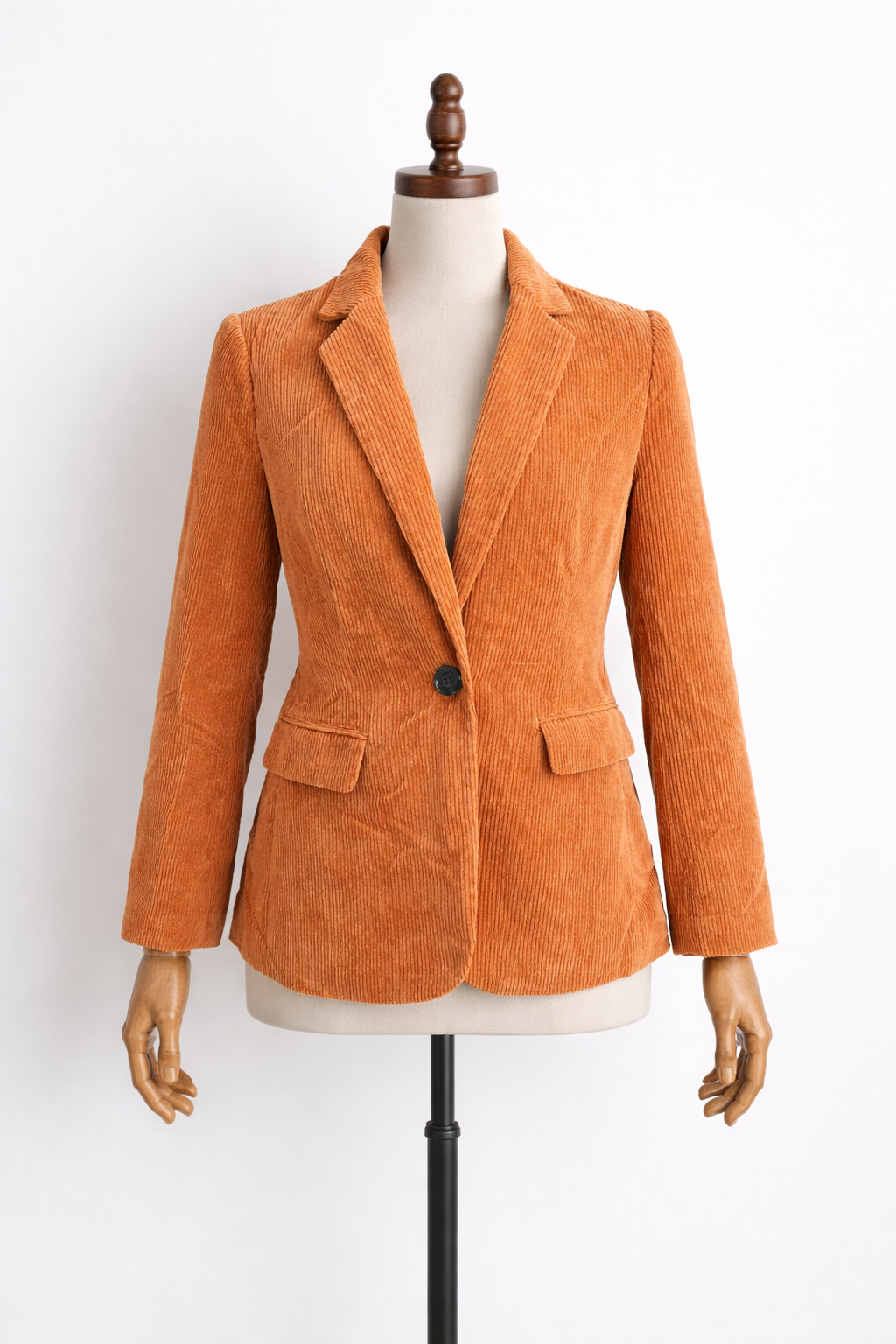 Blazer veludo cotelê