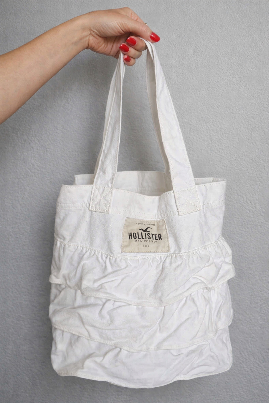 Bolsa hollister babado